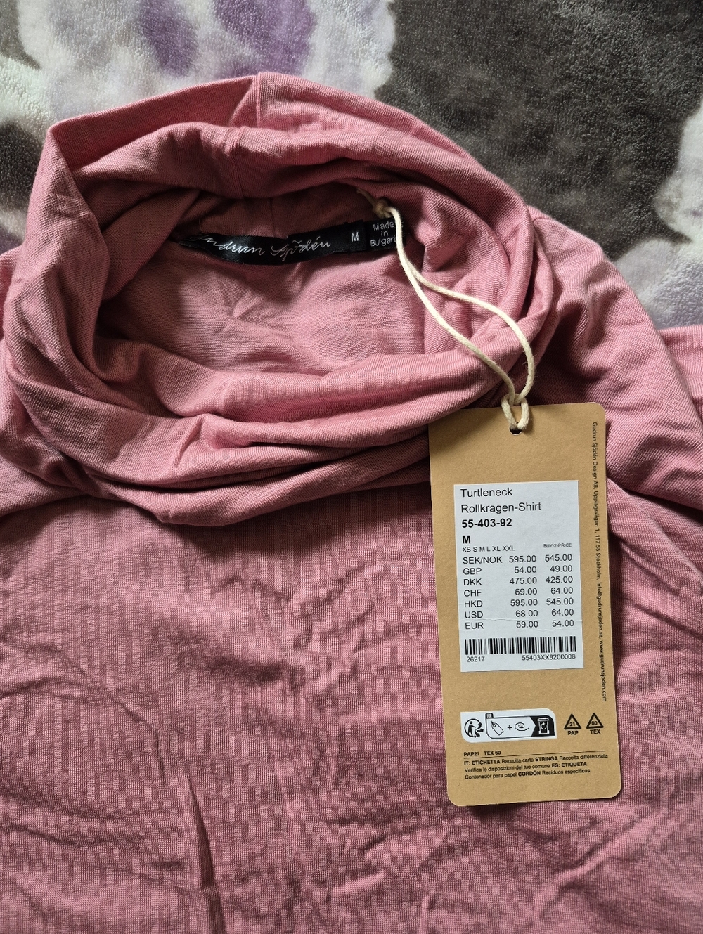 Gudrun Sjoden Jersey Turtleneck - Picture 4 of 4